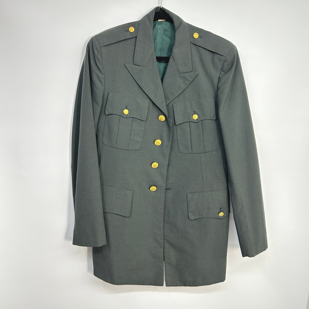 U.S. Army Class A Dress Uniform Coat AG344 Women's Green Military Jacket
